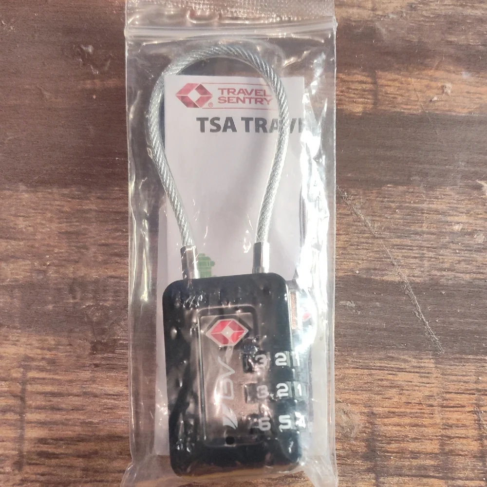 Black TSA Lock